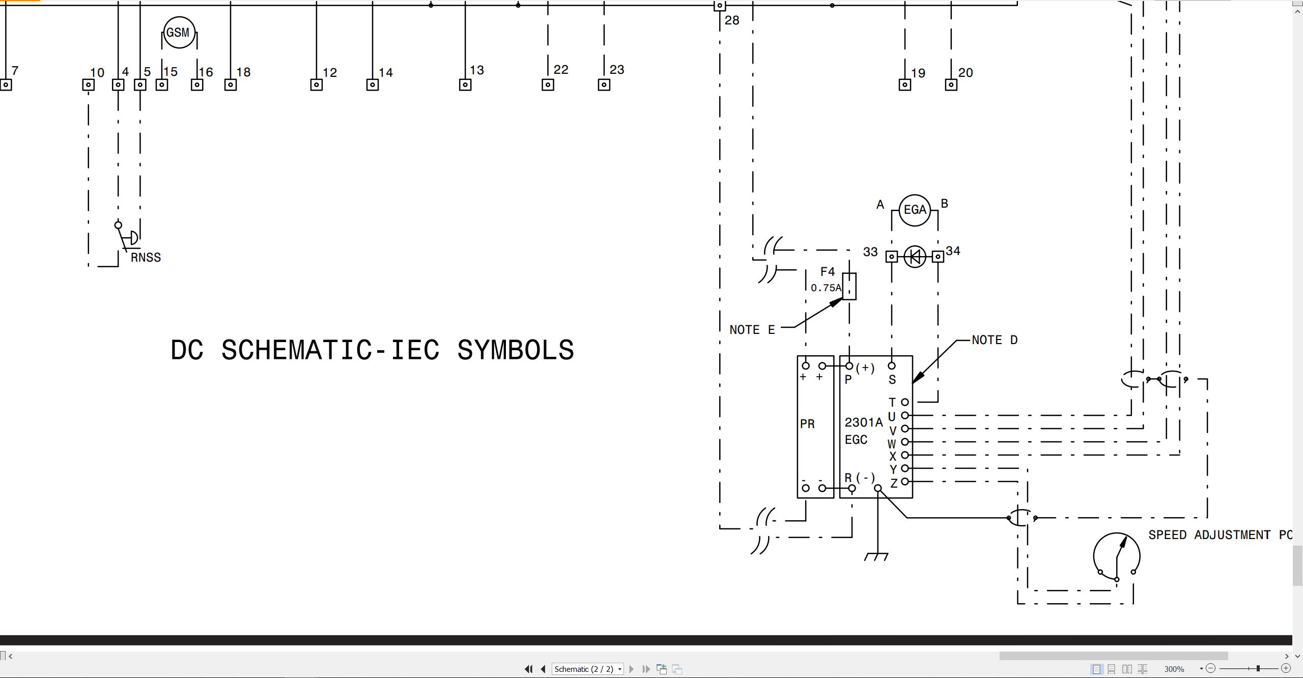 CAT Generator Set 3408C 3412C Electrical Schematic RENR7926 00 2003 (2)