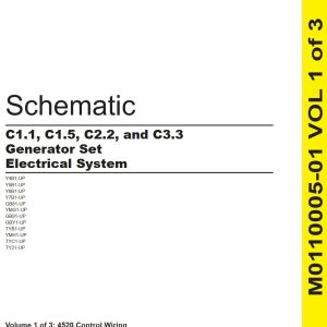 CAT Generator Set C3.3 Electrical Schematic (1)
