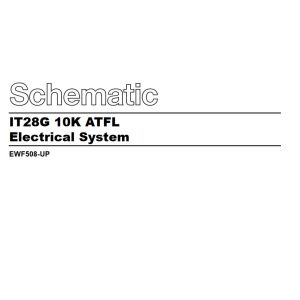 CAT Integrated Toolcarrier IT28G 10K Electrical Schematic KENR6312 01 2007 (1)