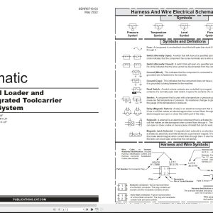 CAT Integrated Toolcarrier IT38F Electrical Hydraulic Schematic (1)
