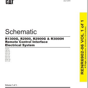 CAT Load Haul Dump R1300G Electrical Schematic (1)