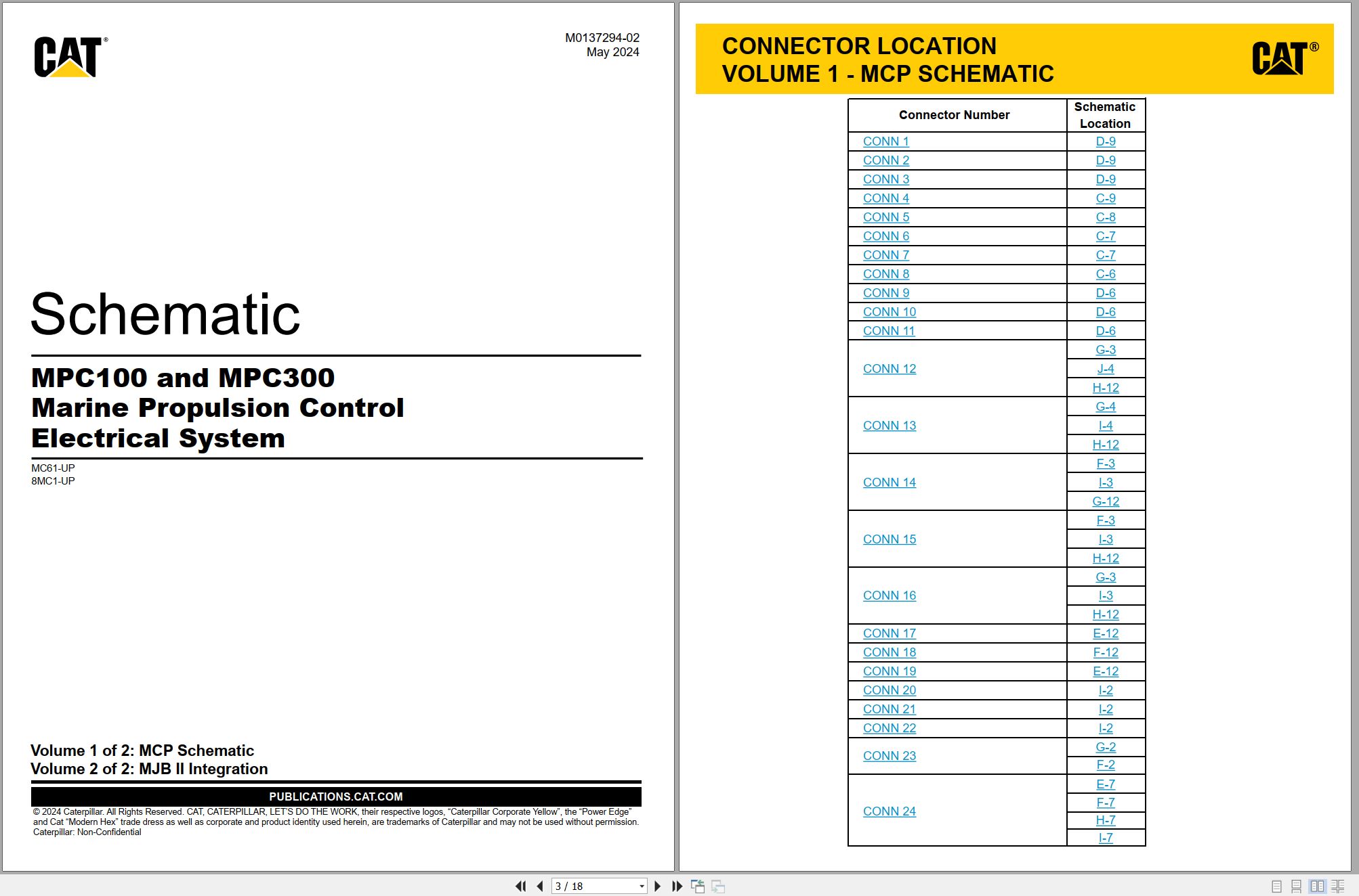 CAT Marine Products MPC100 Electrical Schematic (1)