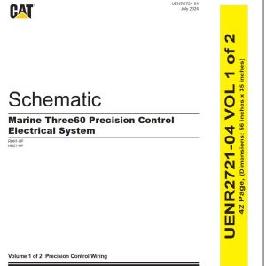 CAT Marine Products THREE60 Precision Electrical Hydraulic Schematic (1)