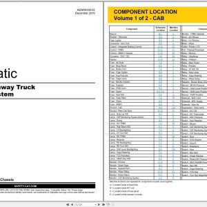 CAT Off Highway Truck 773E Electrical Hydraulic Schematic (1)