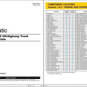 CAT Off Highway Truck 773F Electrical Schematic (1)