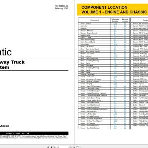 CAT Off Highway Truck 777F Electrical Hydraulic Schematic (1)