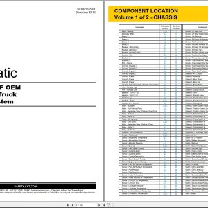 CAT Off Highway Truck 777F OEM Electrical Schematic (1)