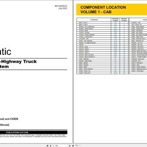 CAT Off Highway Truck 793D CMD Electrical Schematic (1)