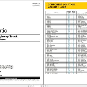 CAT Off Highway Truck 794 AC Electrical Hydraulic Schematic (1)