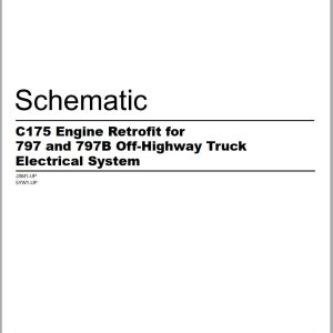 CAT Off Highway Truck C175 For 797 797B Electrical Schematic UENR5874 03 2019 (1)