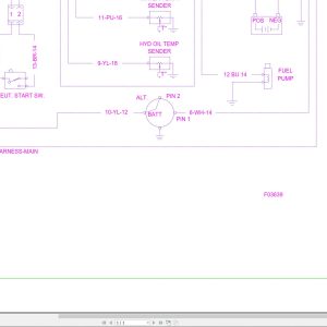 CAT Paving Compactor CP 323 Electrical Schematic KENR1509 00 (1)