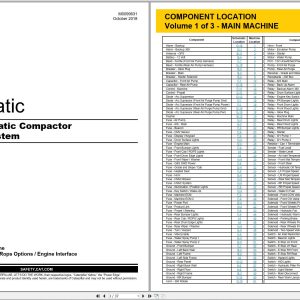 CAT Paving Compactor CW12 Electrical Hydraulic Schematic (1)