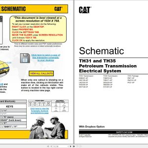 CAT Petroleum Products TH31 Electrical Schematic (1)