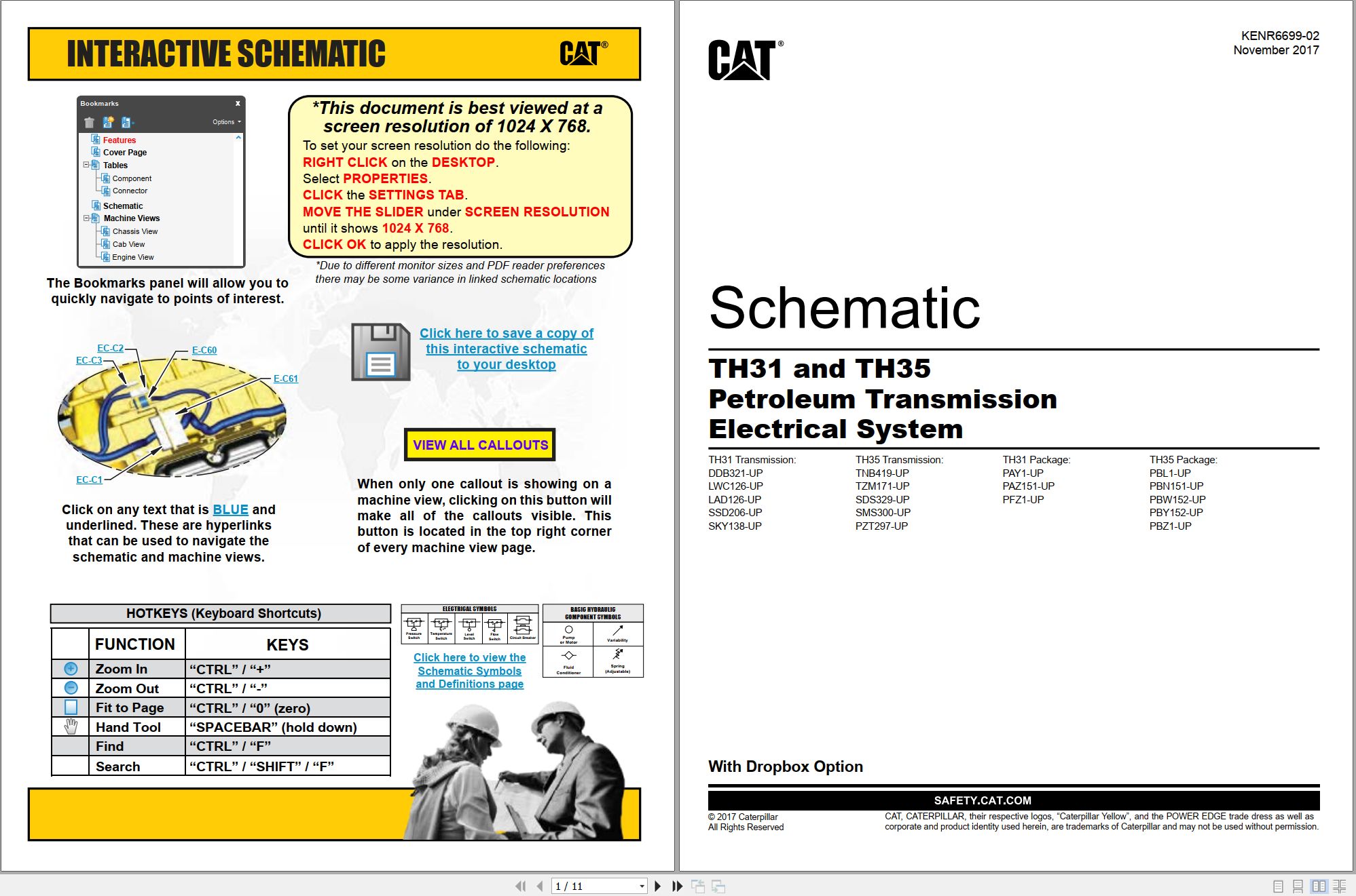 CAT Petroleum Products TH31 Electrical Schematic (1)