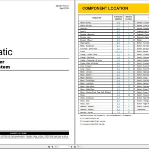 CAT Pipelayer 561M Electrical Schematic SENR1761 01 2019 (1)