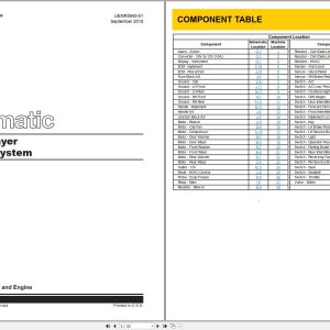 CAT Pipelayer PL72 Electrical Hydraulic Schematic (1)