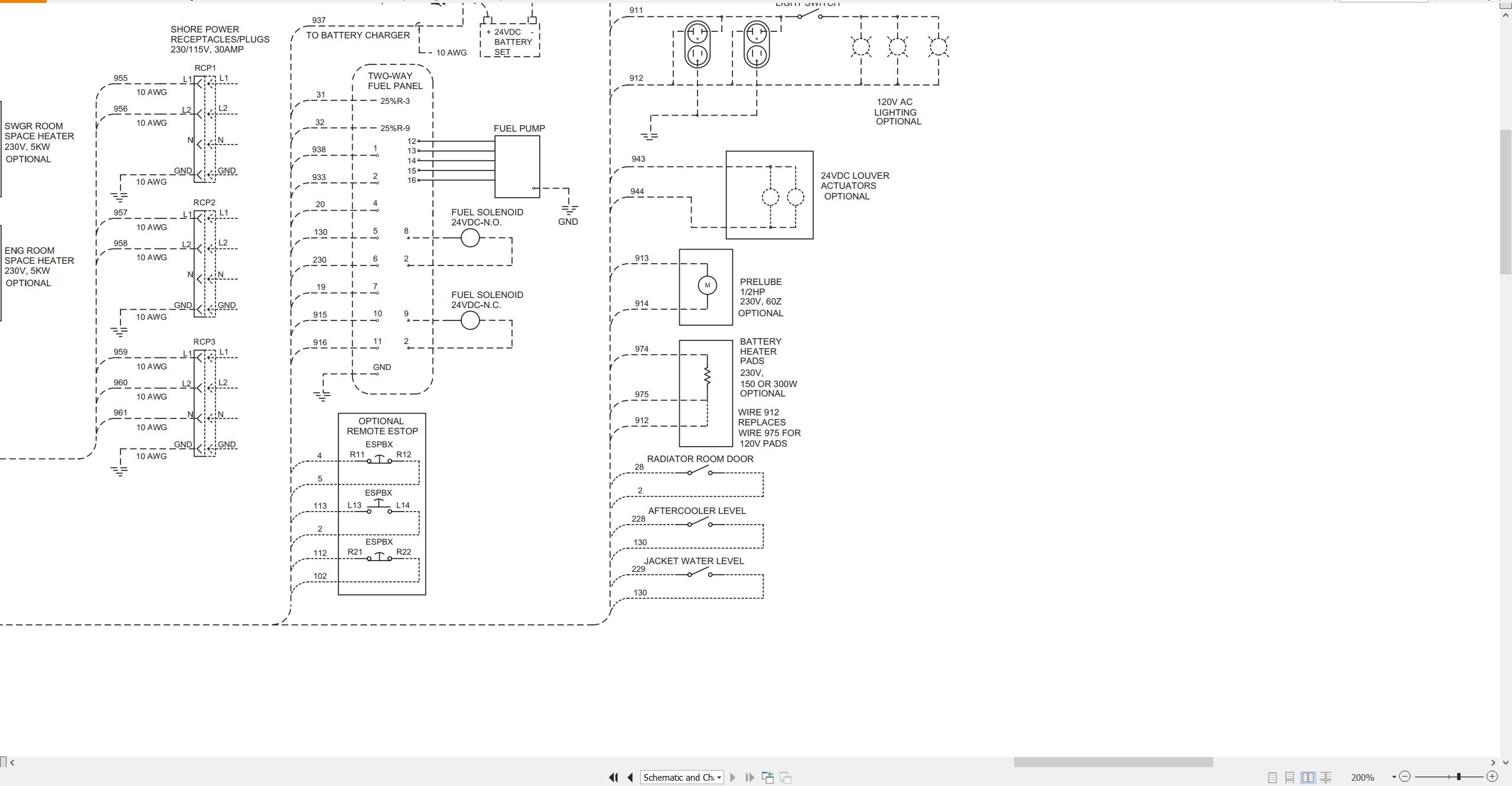 CAT Power Module PM3500 Electrical Schematic (2)