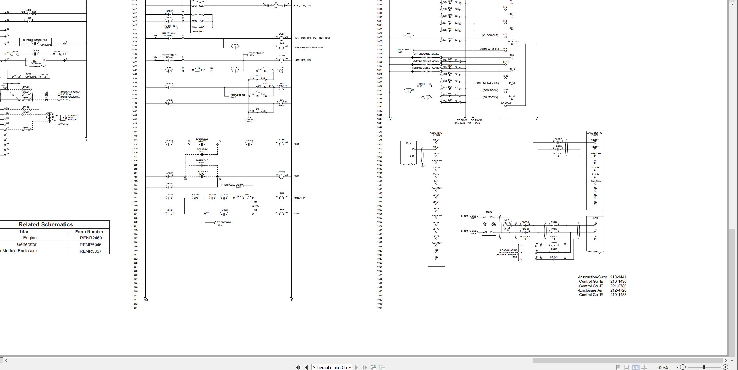 CAT Power Module PMG3516 Electrical Schematic (2)