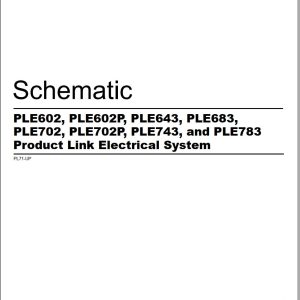 CAT Product Link PLE683 Electrical Schematic (1)