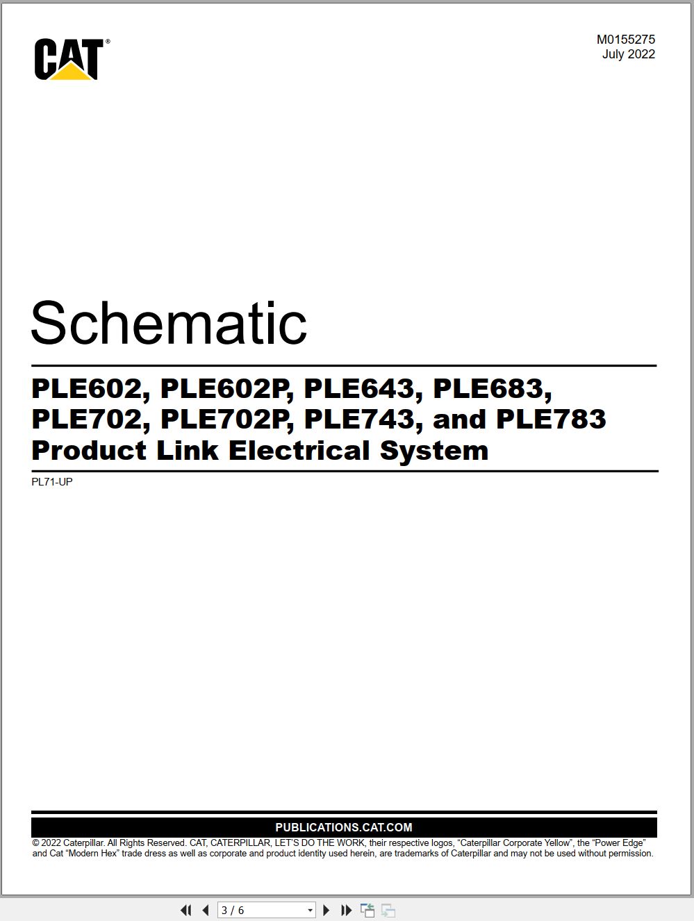 CAT Product Link PLE702P Electrical Schematic (1)