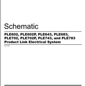 CAT Product Link PLE743 Electrical Schematic (1)