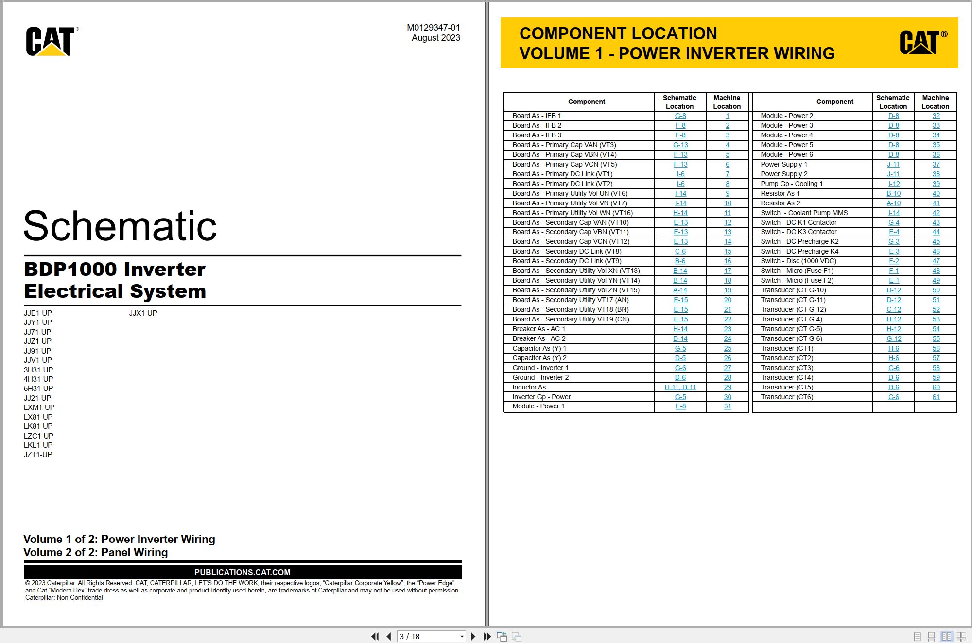 CAT Renewable Energy BDP1000 Electrical Schematic (1)