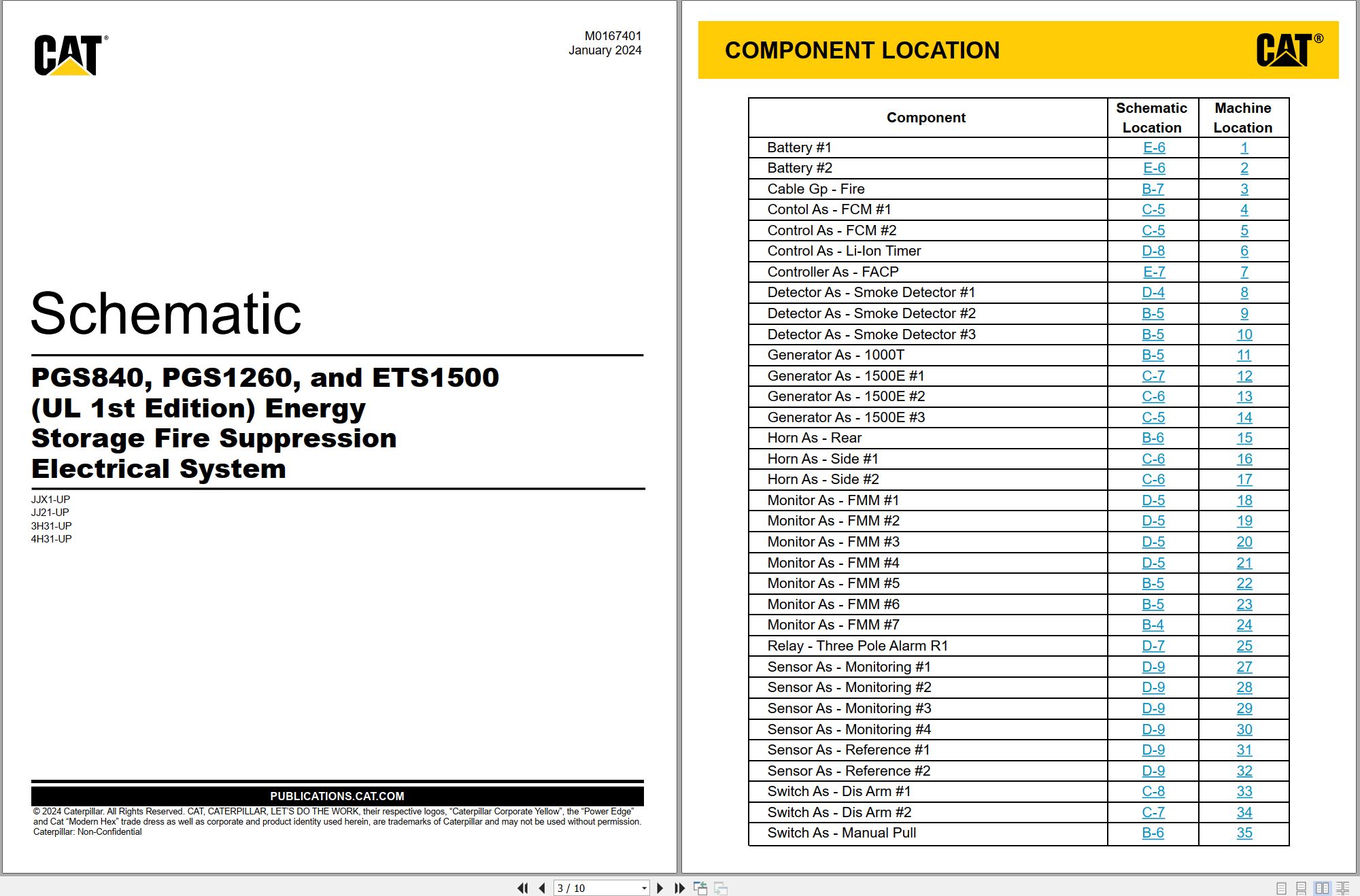 CAT Renewable Energy PGS840 Electrical Schematic (1)