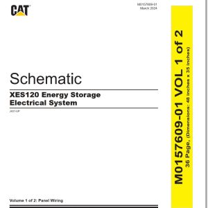 CAT Renewable Energy XES120 Electrical Schematic (1)