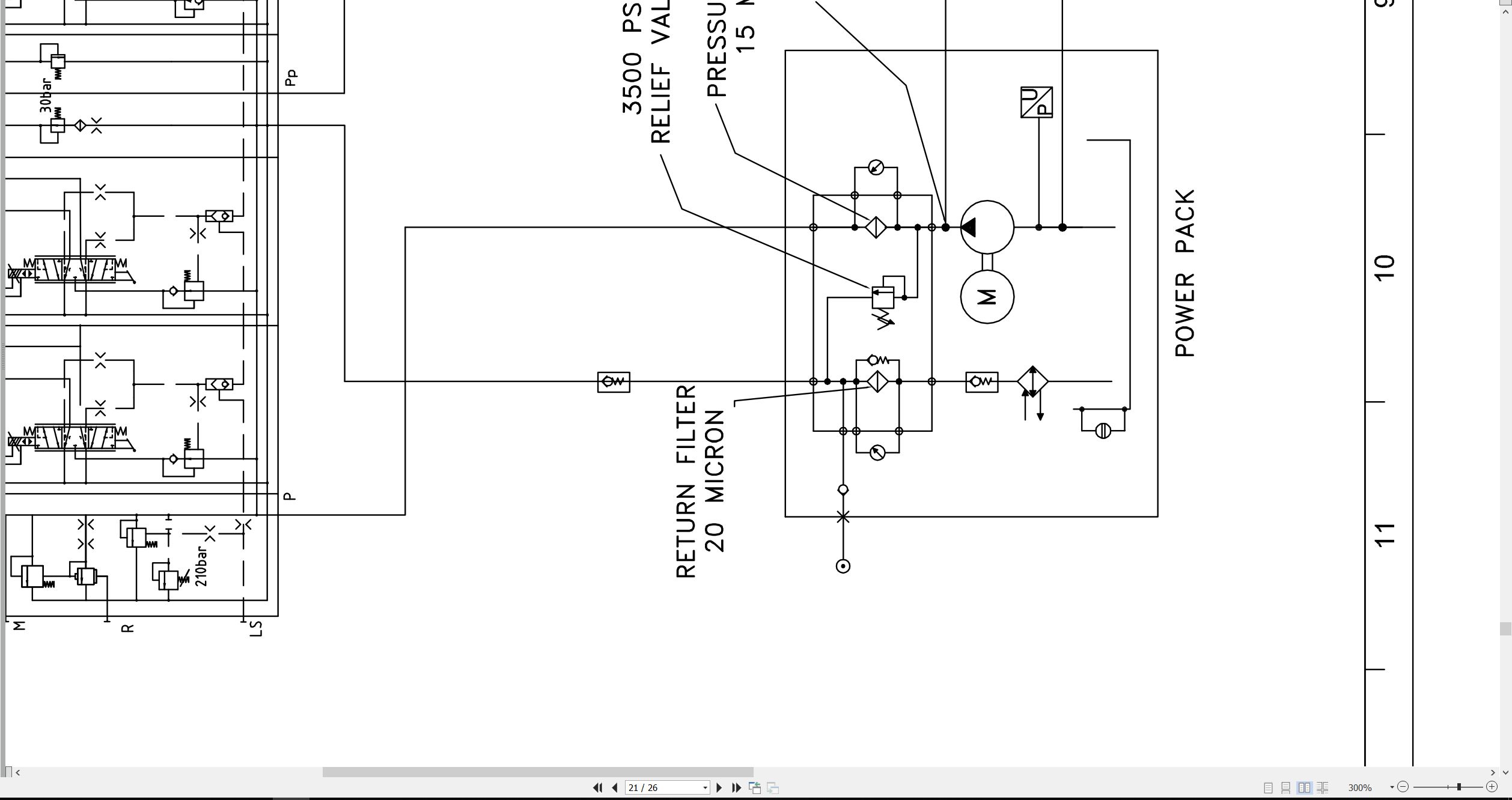 CAT Shearer EL2000 Electrical Hydraulic Diagrams BI636320 00 2013 (3)
