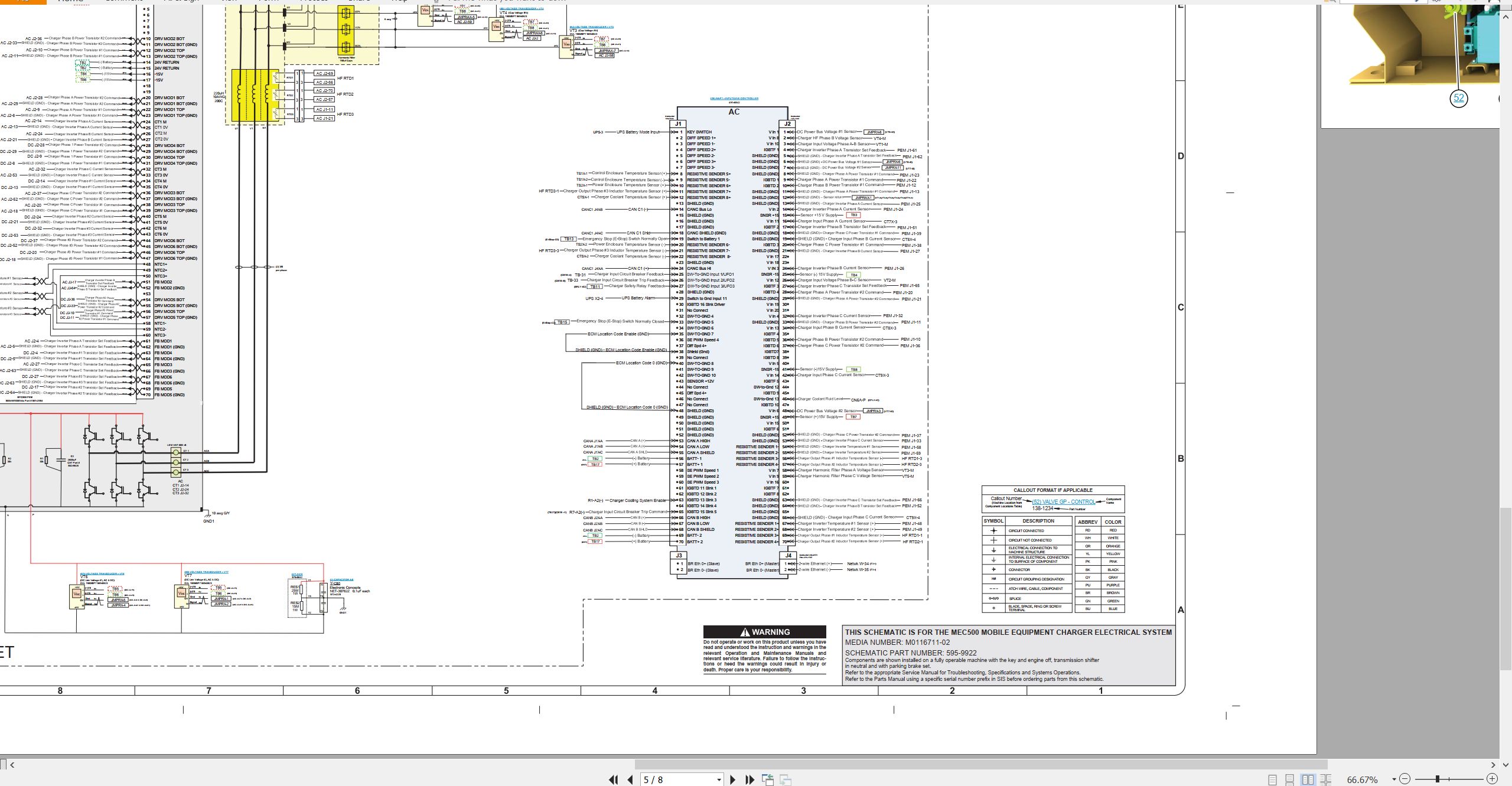CAT Technology MEC500 Electrical Schematic (2)