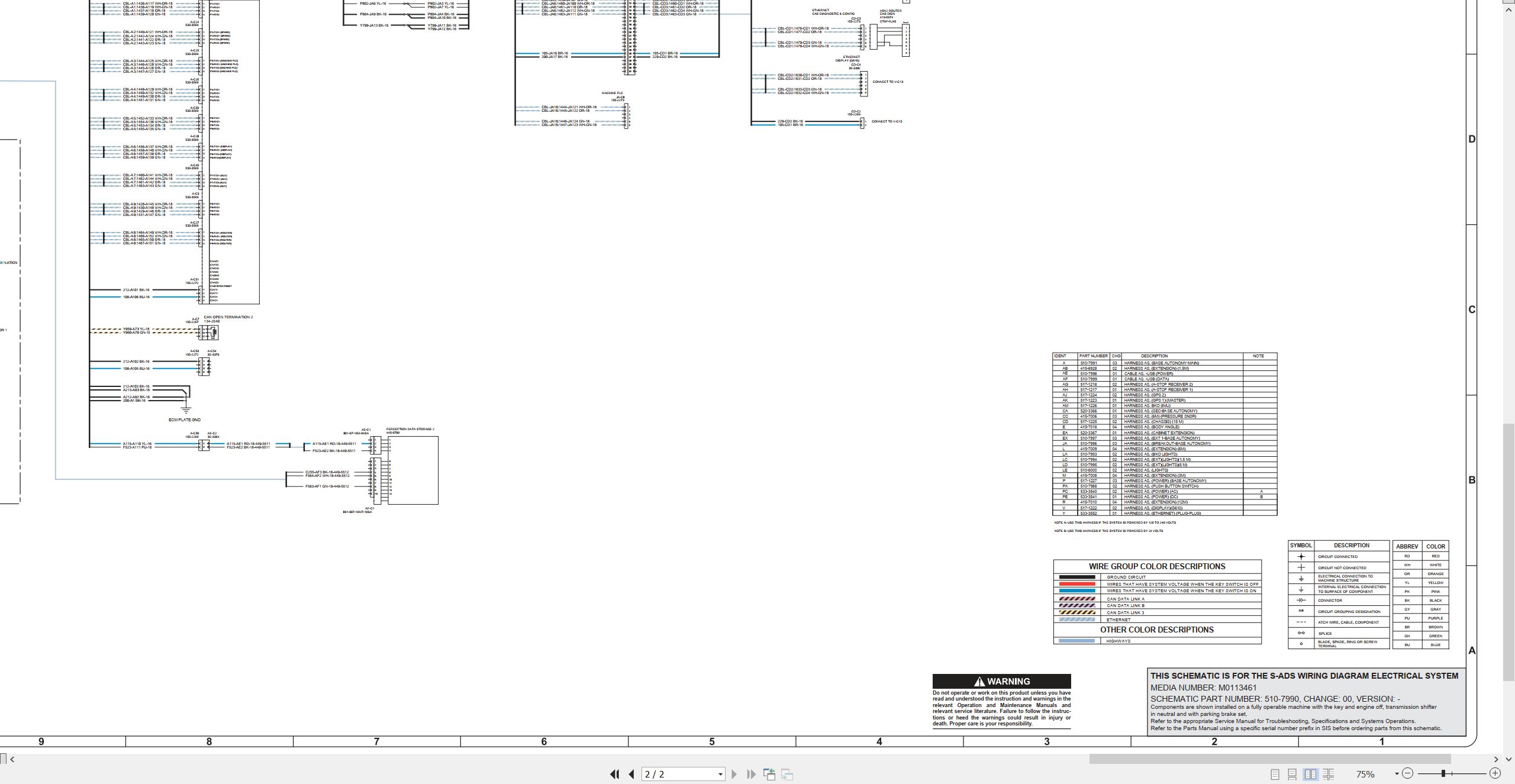CAT Technology Products S ADS Electrical Schematic (2)
