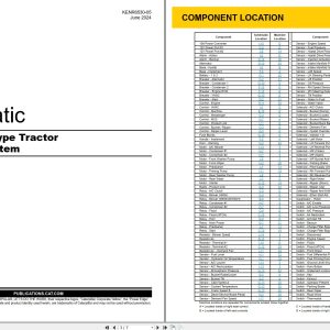 CAT Track Type Loader 973D Electrical Hydraulic Schematic (1)