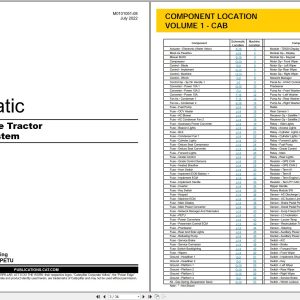 CAT Track Type Tractor D6 Electrical Hydraulic Schematic (1)