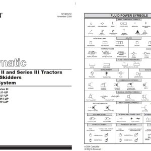 CAT Tractors D4H III Electrical Schematic SENR5252 00 2008 (1)