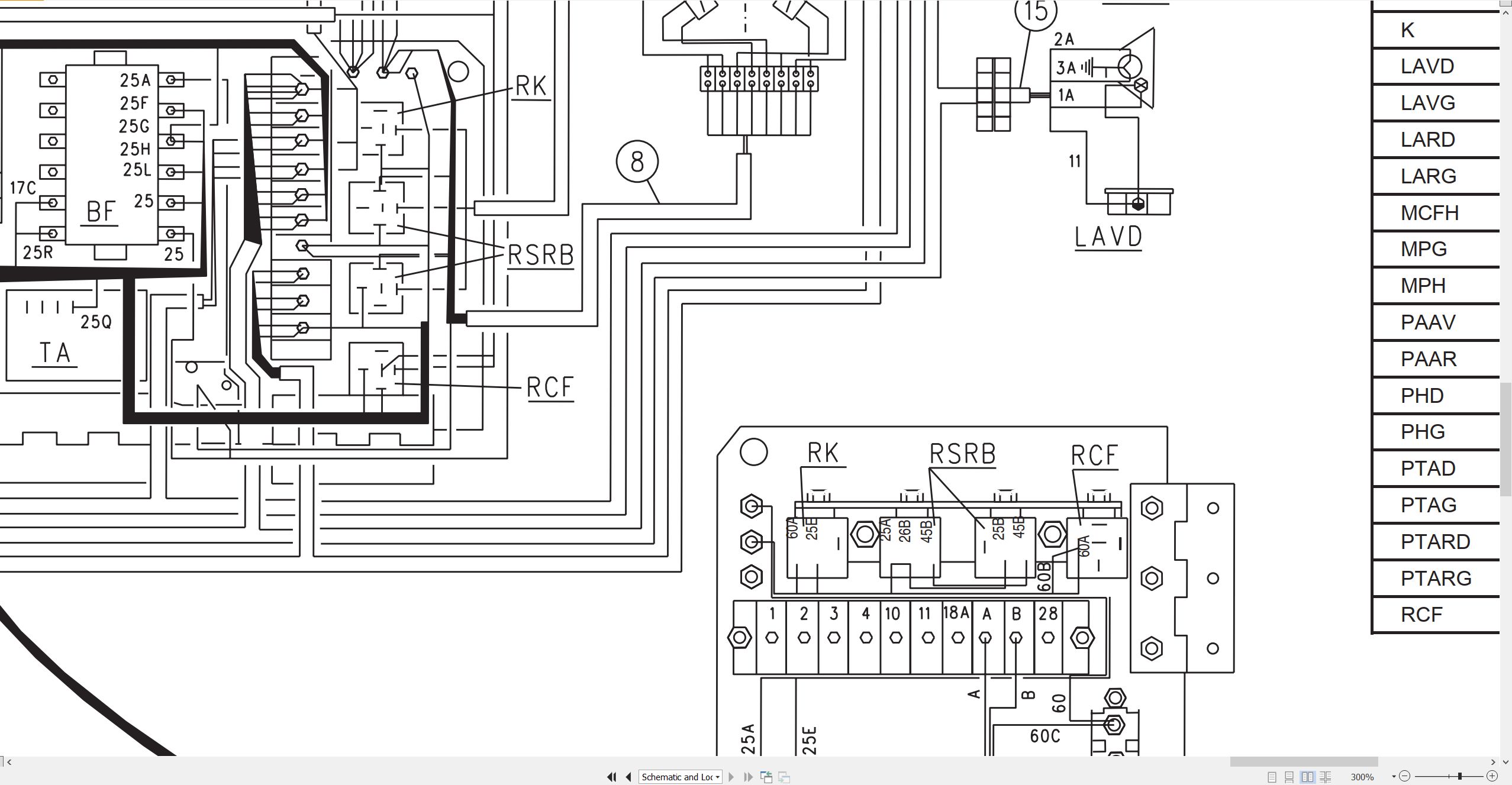 CAT Vibratory Compactor CB 434 Electrical Schematic KENR1313 01 1992 (2)