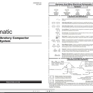 CAT Vibratory Compactor CB 534C Electrical Schematic (1)