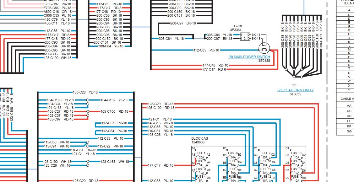 CAT Vibratory Compactor CS 563E Electrical Hydraulic Schematic (2)