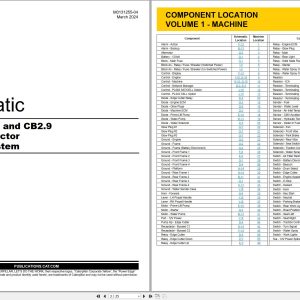 CAT Vibratory Utility Compactor CB2.5 Electrical Hydraulic Schematic (1)