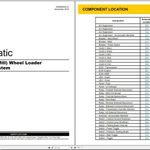 CAT Wheel Loader 980H (Steel Mill) Electrical Schematic KENR9545 01 2019 (1)
