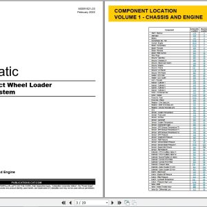CAT Wheel Type Loader 903D Electrical Hydraulic Schematic (1)