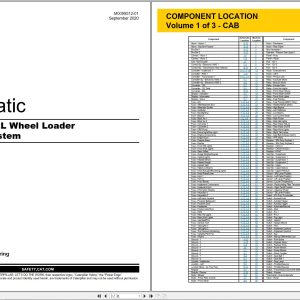 CAT Wheel Type Loader 972L Electrical Hydraulic Schematic (1)
