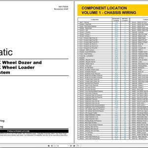 CAT Wheel Type Loader 990 Electrical Hydraulic Schematic (1)