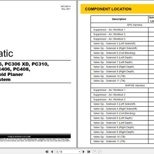 CAT Work Tool PC310 Electrical Hydraulic Schematic (1)