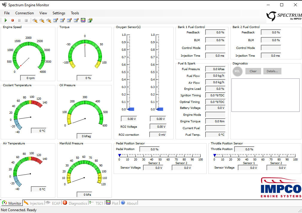 Clark Ford IMPCO Spectrum Engine Monitoring 3.6.03