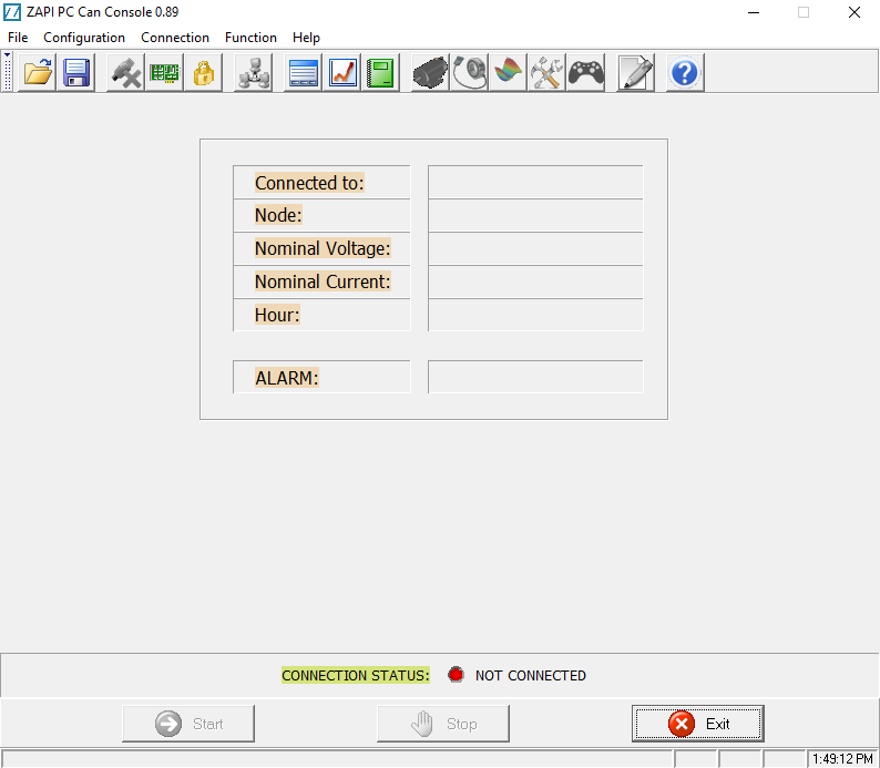 Clark ZAPI PC Can Console 0.89