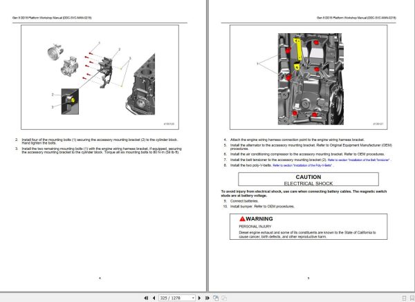 Freightliner Cascadia 2022 2026 Gen5 Engine Workshop Manual 3