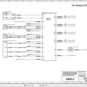 Geely KX11 Monjaro Electrical Diagram 2021 2