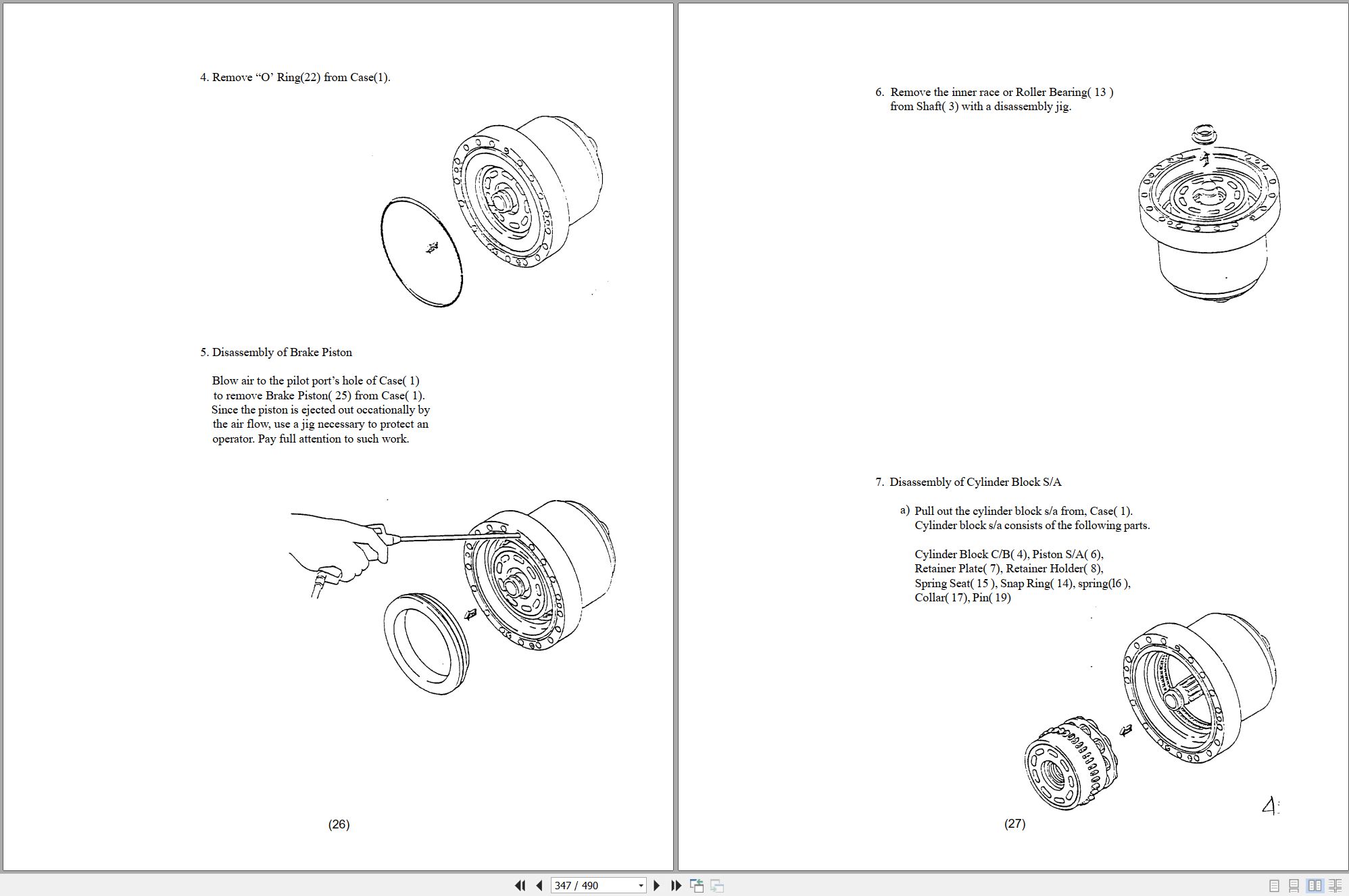 Gradall Excavator XL2210SI Operators Service Manual (2)