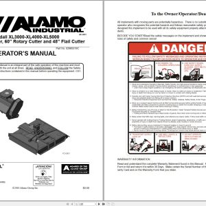 Gradall Excavator XL3000 XL4000 XL5000 Operators Parts Manual 02985519C 2010 (1)