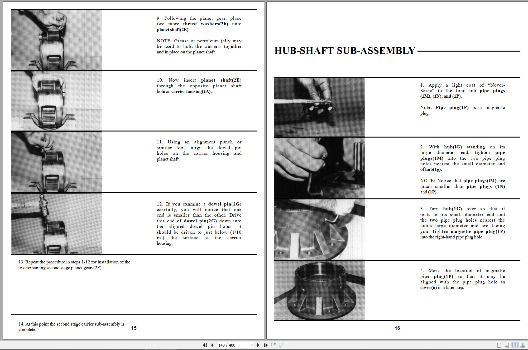 Gradall Excavator XL3200 Operators Parts Service Manual (2)